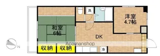 ベクエーム戸田【105号室】の間取り