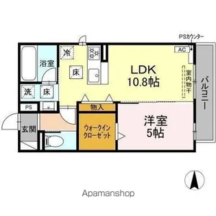 AFFINER【1階】の間取り