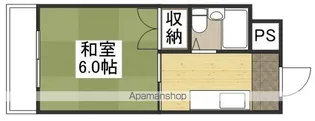 富田町共同ビル【5階】の間取り