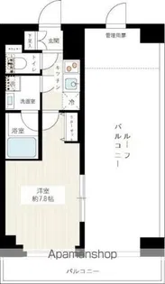 ルクシェール浅草【11階】の間取り