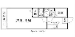 アドバンス清水【2階】の間取り