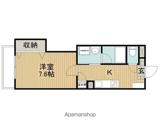 フォレスト・ビレッジⅡ【4階】の間取り