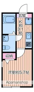 千住GRAYISHWOOD【3階】の間取り
