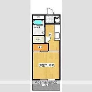 レイクサイドヴィラ【3階】の間取り