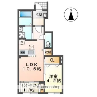 オールラウンド【1階】の間取り