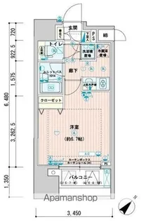 メインステージ文京春日【10階】の間取り