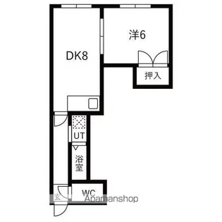 アーバン苗穂【3階】の間取り