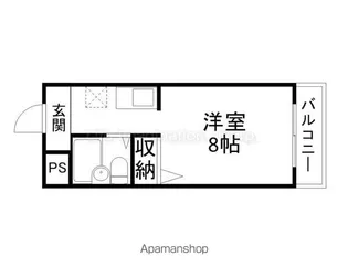 インペリアル瀬田【2階】の間取り