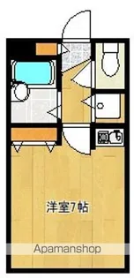 アベニールY・K・R【3-D号号室】の間取り