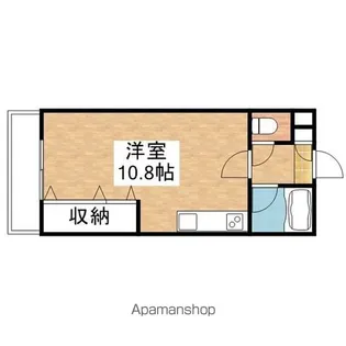 アザレア七日市【5階】の間取り