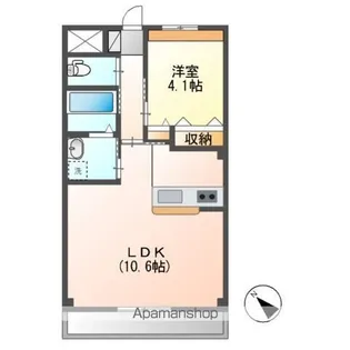 メルヴェール エスト【2階】の間取り