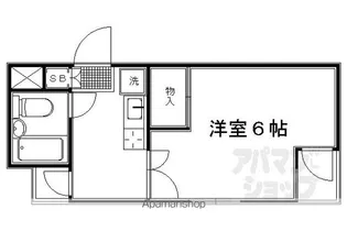 COMODO94【401号室】の間取り