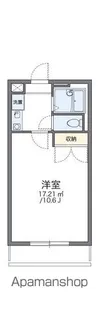 レオパレス喜多荘【2階】の間取り
