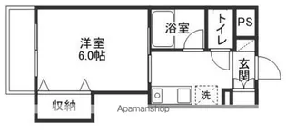 かわい富町マンション【2階】の間取り