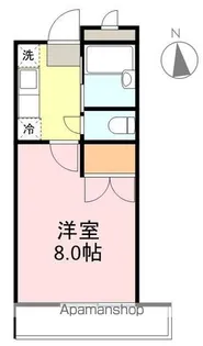 ヴァンデメール五橋【5階】の間取り