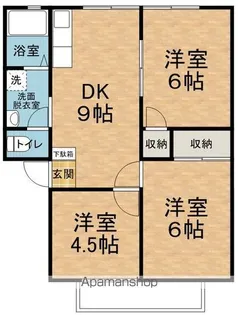 西村アーバン【E105号室】の間取り