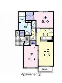 ファーストレジデンス【1階】の間取り