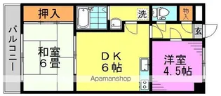 グリーンヒルズ【2階】の間取り