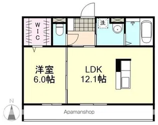 ブルーミア【1階】の間取り