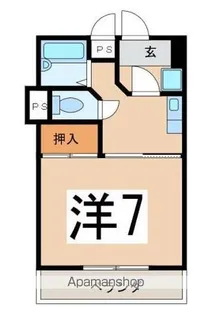 メイリリー幸町【403号室号室】の間取り