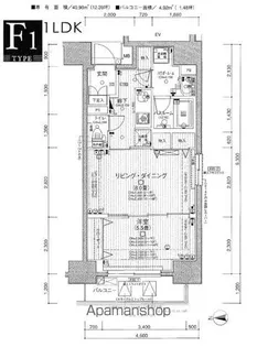 日神デュオステージ蔵前NEXT【3階】の間取り