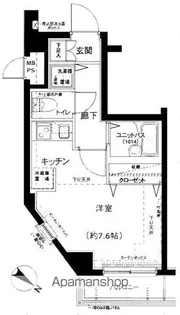 メインステージときわ台【5階】の間取り