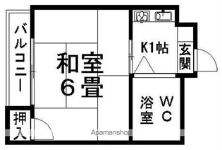 友近マンション【2階】の間取り