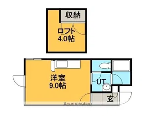 マイハウス前田Ⅰ【1階】の間取り
