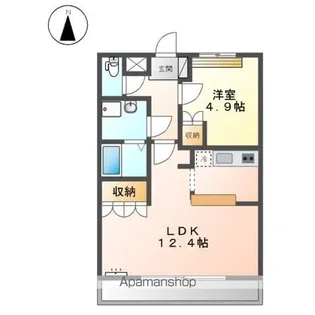 グラン・ソレイユ【2階】の間取り