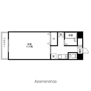グリーンヒルズ平尾【4階】の間取り