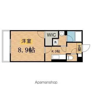 エスタシオン【103号室】の間取り