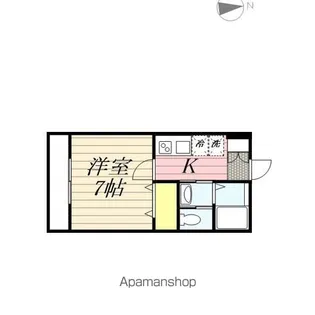 アイビス【1階】の間取り