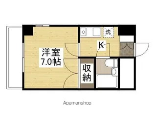 クレール東雲【4階】の間取り