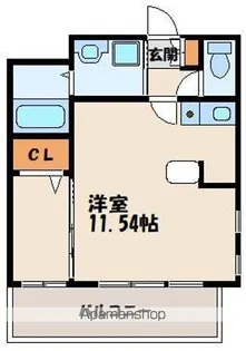 パティオ和白【3階】の間取り