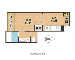 シルクガーデニア【3階】の間取り