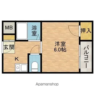 第二メゾンいずみ【1階】の間取り