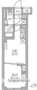 SOLASIA RESIDENCE荻窪【1階】の間取り