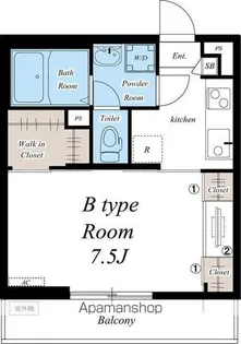 リブリ・ファインレジデンス【2階】の間取り