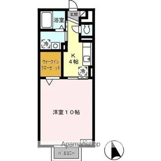 モナリエーレⅡ A【2階】の間取り