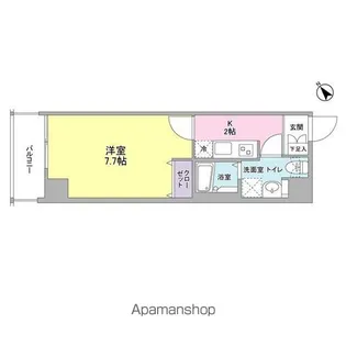 マグノリアコート【6階】の間取り