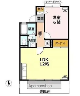 K・Iセジュール【1階】の間取り