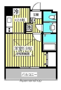 HF仙台レジデンスEAST【12階】の間取り