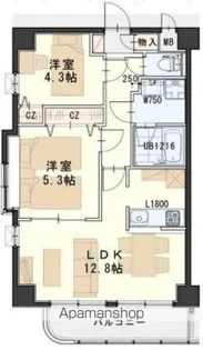 ガーデンロッジⅡ【7階】の間取り