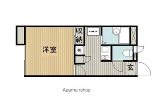 レオパレスコマクサ【204号室】の間取り