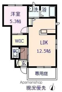 オリーブ 壱番館【102号室】の間取り