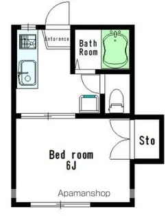 アクアコーポ【1階】の間取り