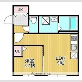 the residence 南平岸【1階】の間取り