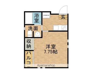 Aレガート新浜松駅西【4階】の間取り