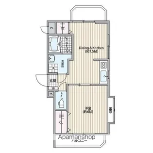 アペックス東高円寺【1階】の間取り