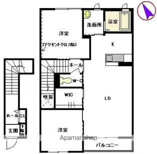 パステロ【2階】の間取り